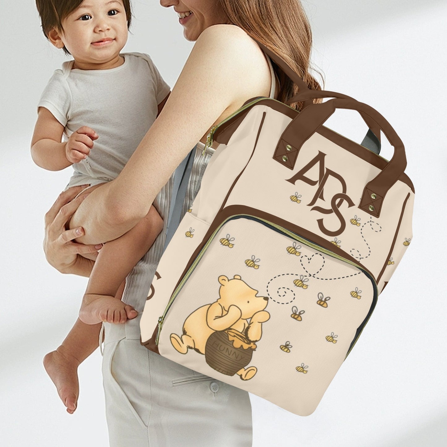 Azariah New Multi-Function Diaper Bag-Large