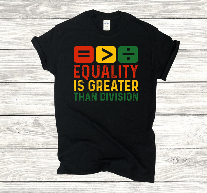 Equality is Greater Than Division