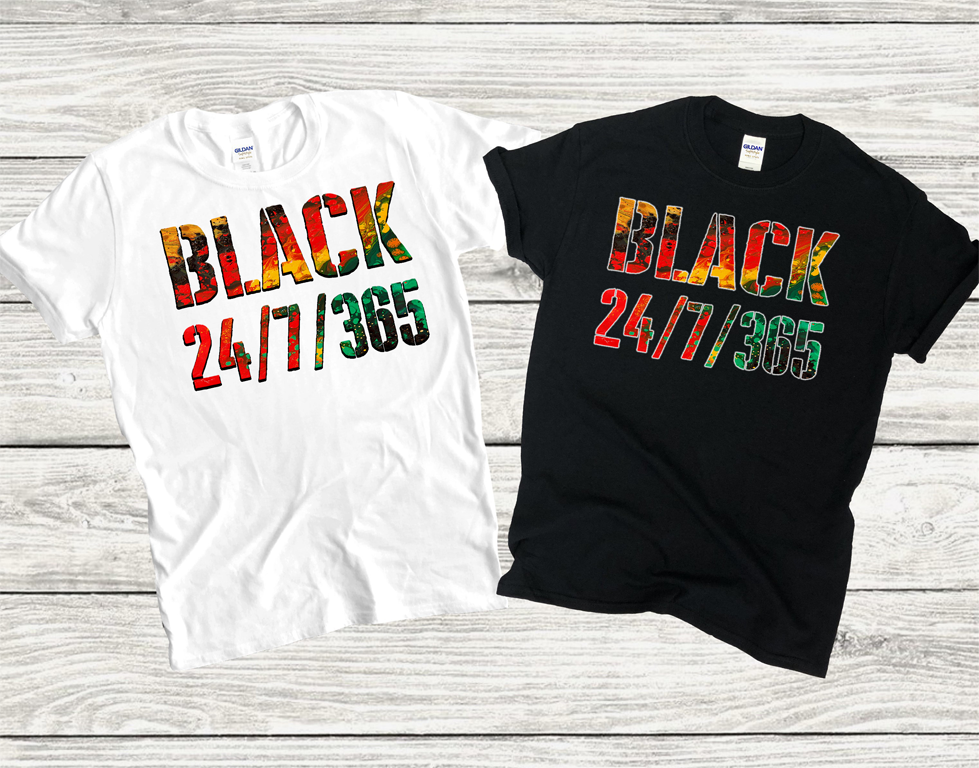 BLACK 24/7/365