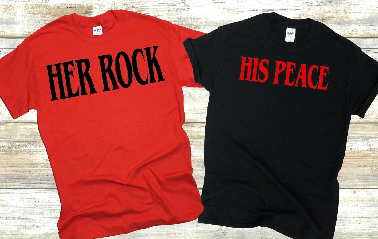 Her Rock ....His Peace