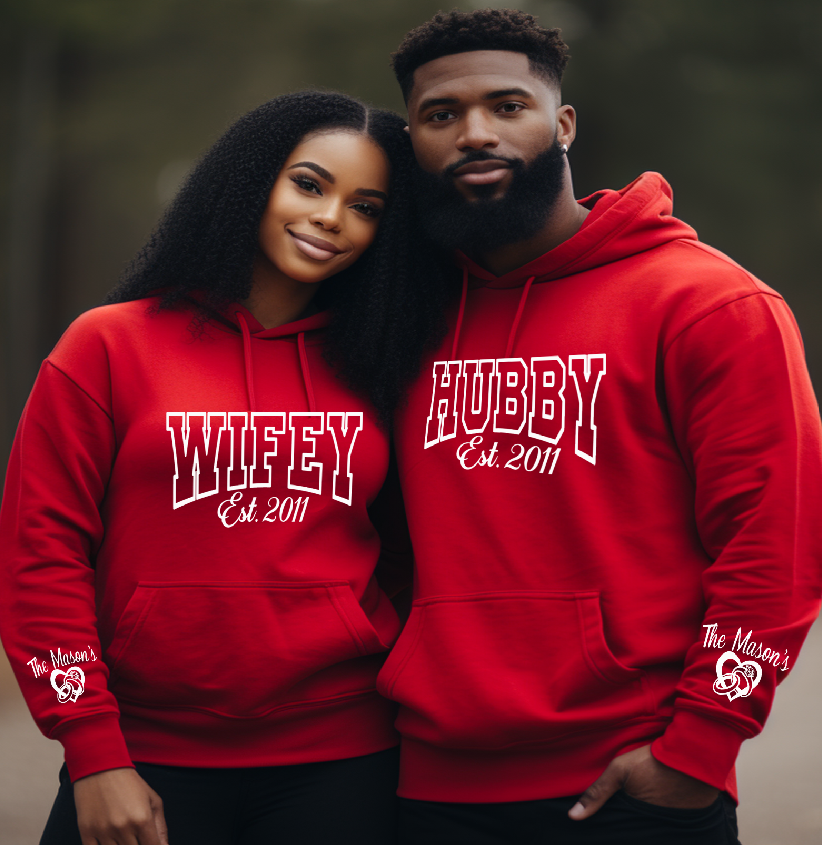 Hubby/ Wifey Couple Shirt